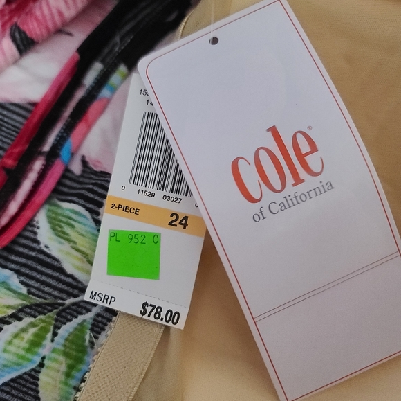 Nwt 2 piece Cole of California - Picture 4 of 5